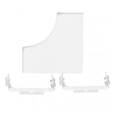 Угловое Т-образное ответление на кабельный канал 